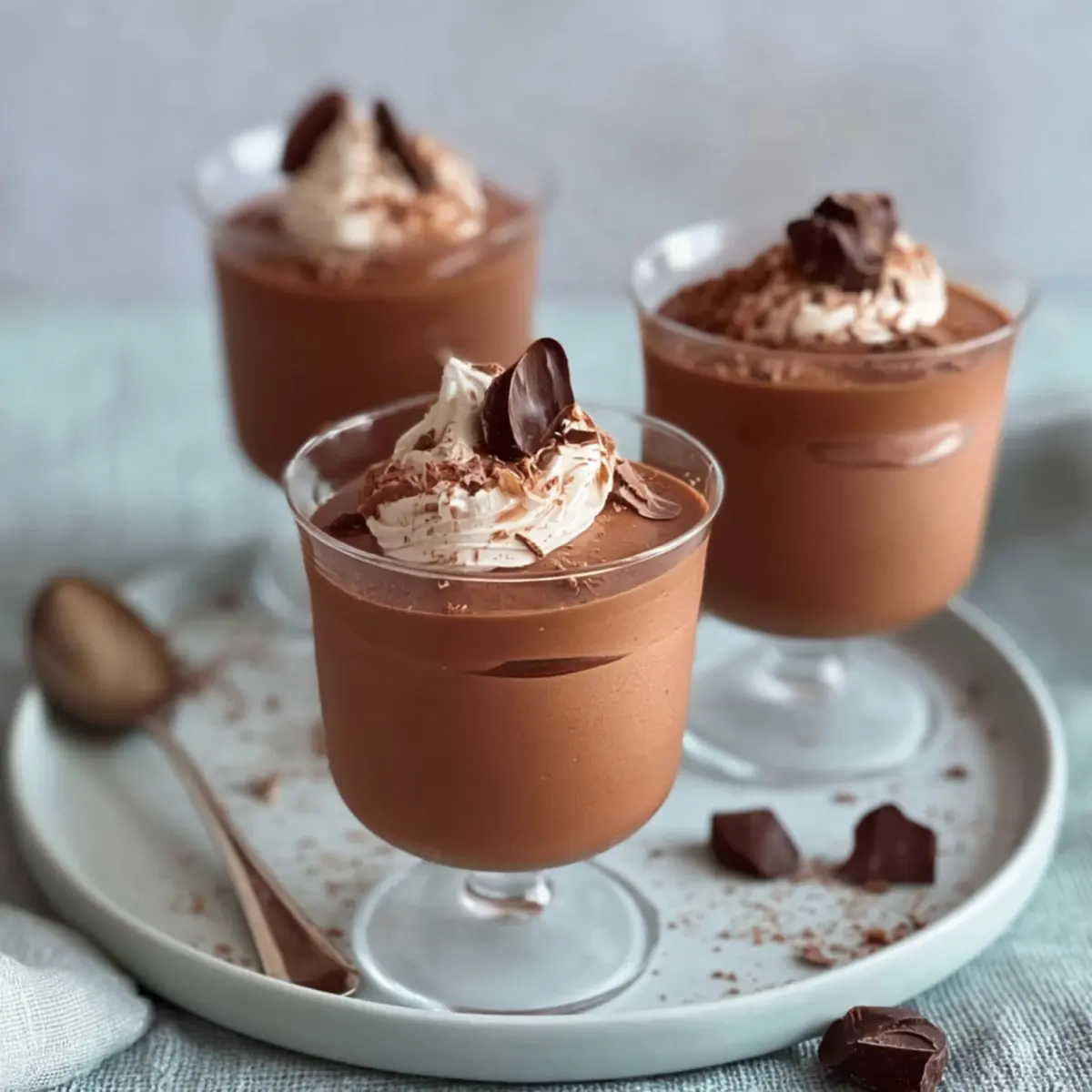 Mousse au Chocolat ohne Ei