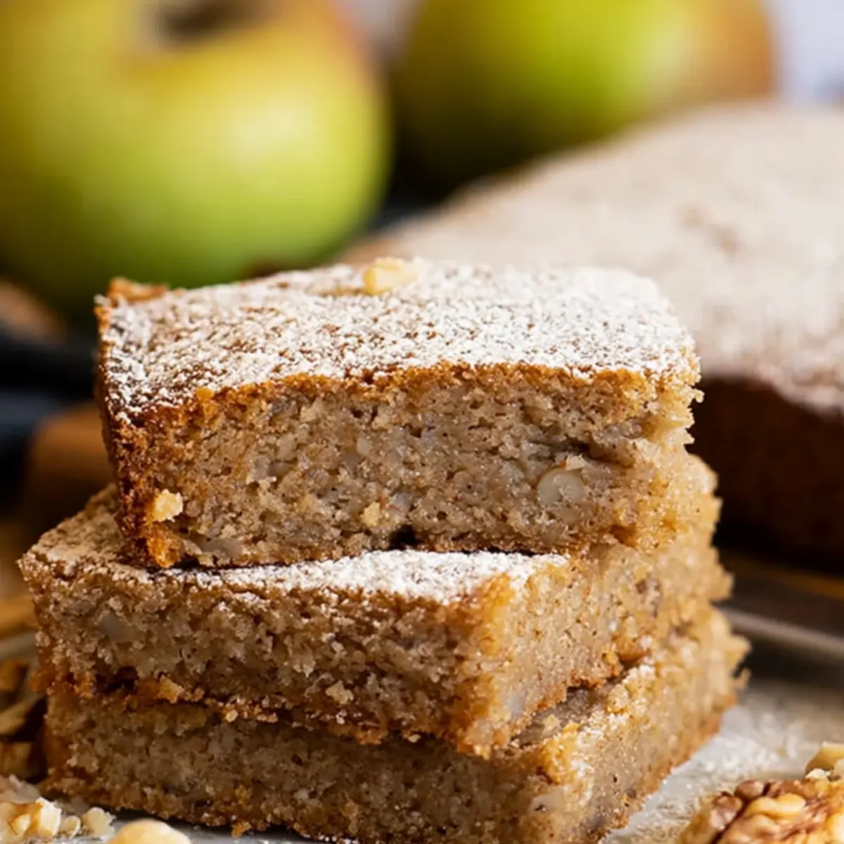 Nuss-Apfel-Kuchen