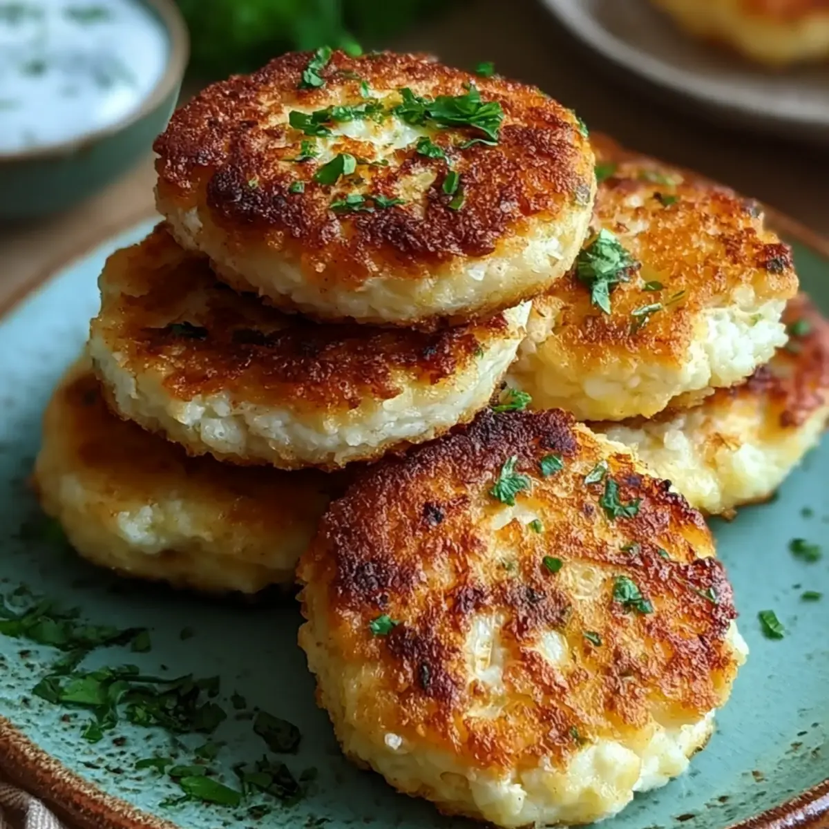 Proteinreiche Hüttenkäse-Taler