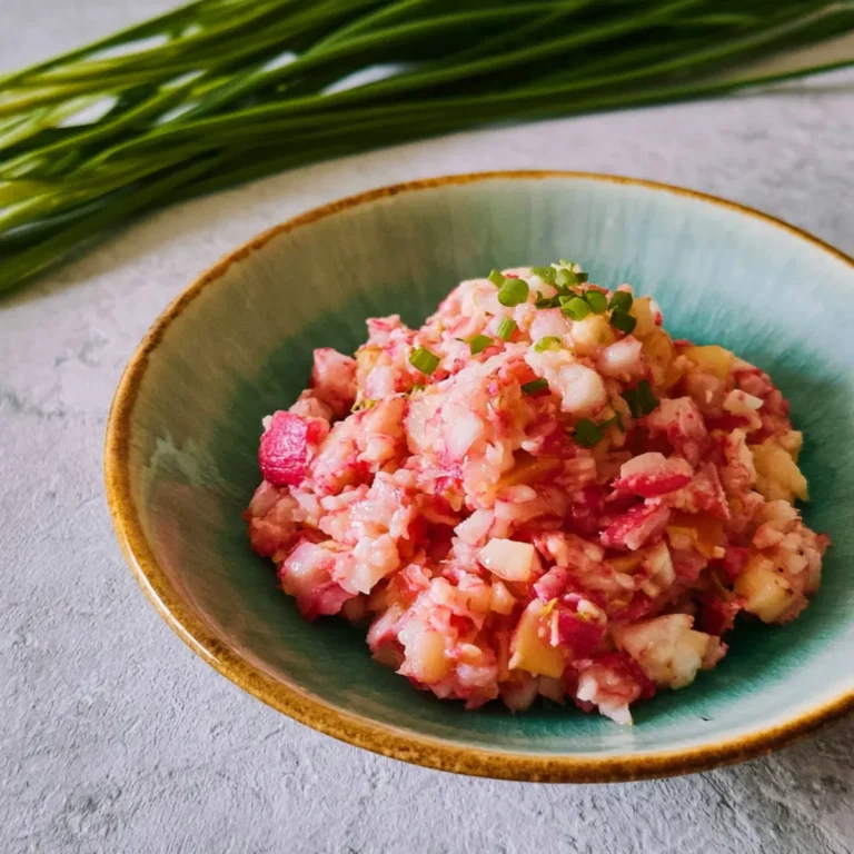 Radieschensalat mit Apfel