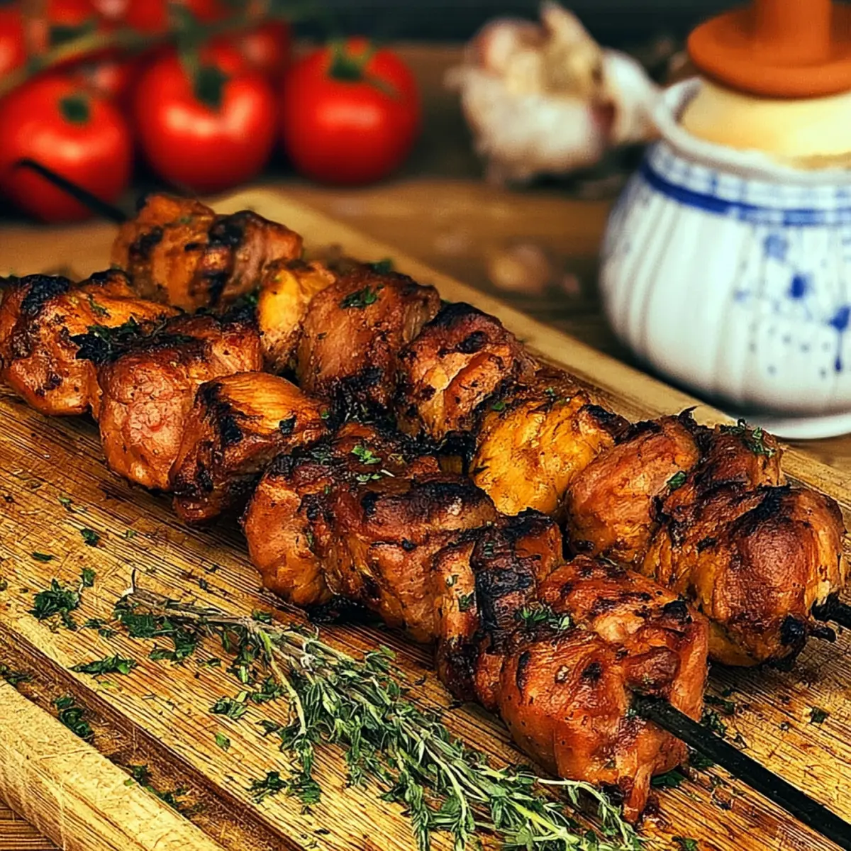 Russisches Schaschlik