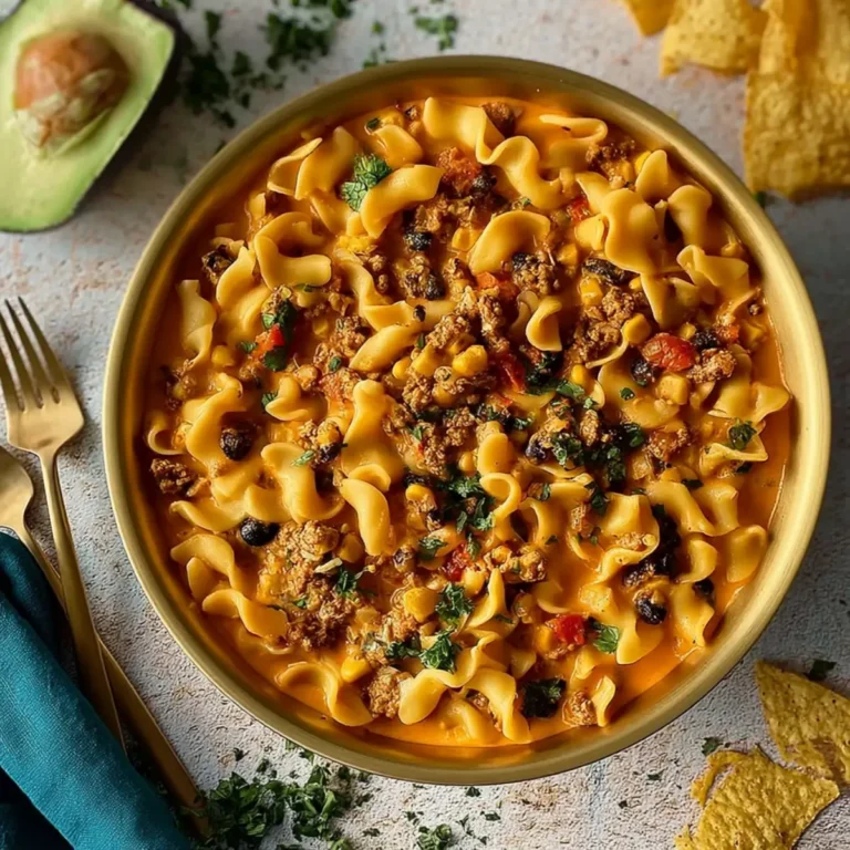 Scharfe Taco Pasta
