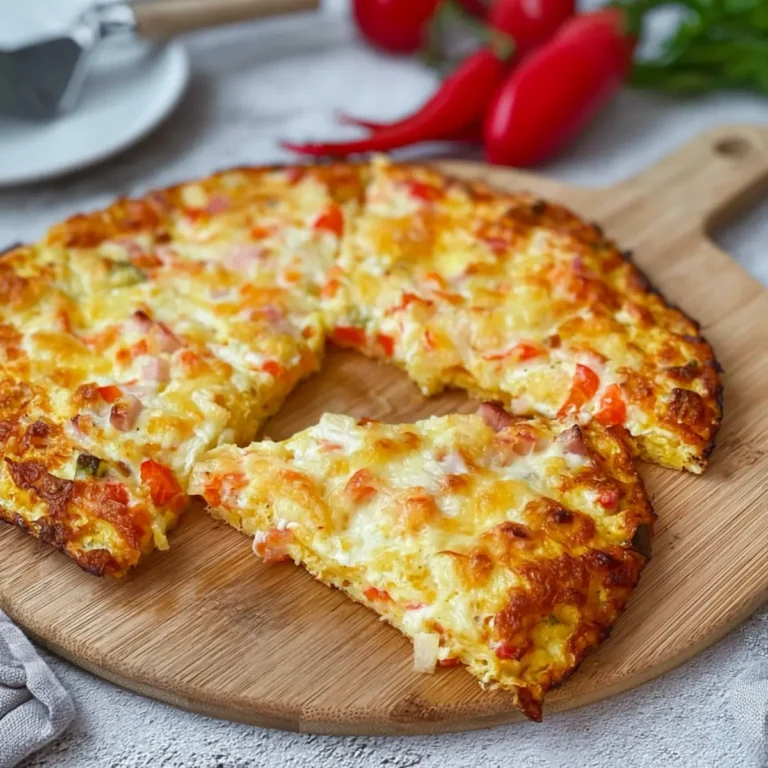 Schüttelpizza Low Carb