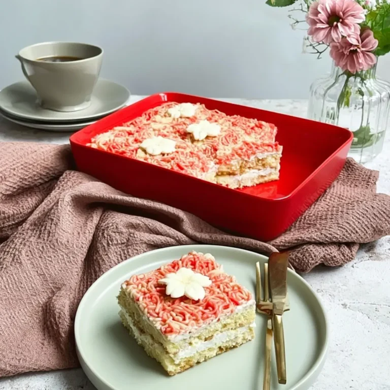 Spaghettieis Tiramisu Dessert