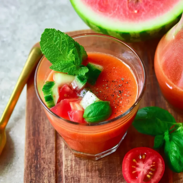 Wassermelonen Gazpacho