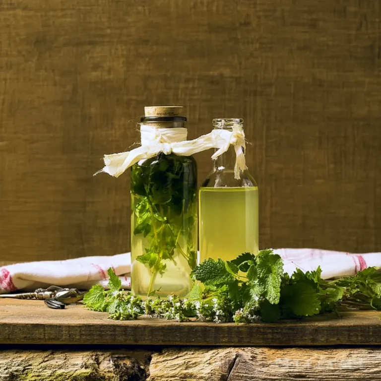 Zitronenmelisse Sirup